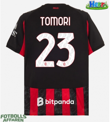 AC Milan Fikayo Tomori #23 Hemmatröja 2025-26 Kortärmad